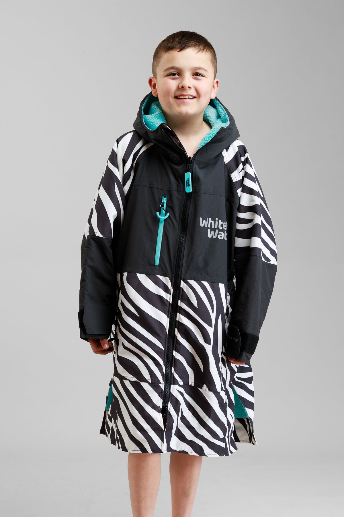 Juniors Hard Shell Robe - Zebra Print- Limited Edition