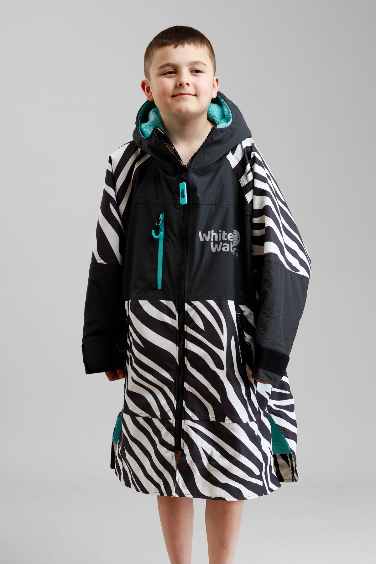 Juniors Hard Shell Robe - Zebra Print- Limited Edition