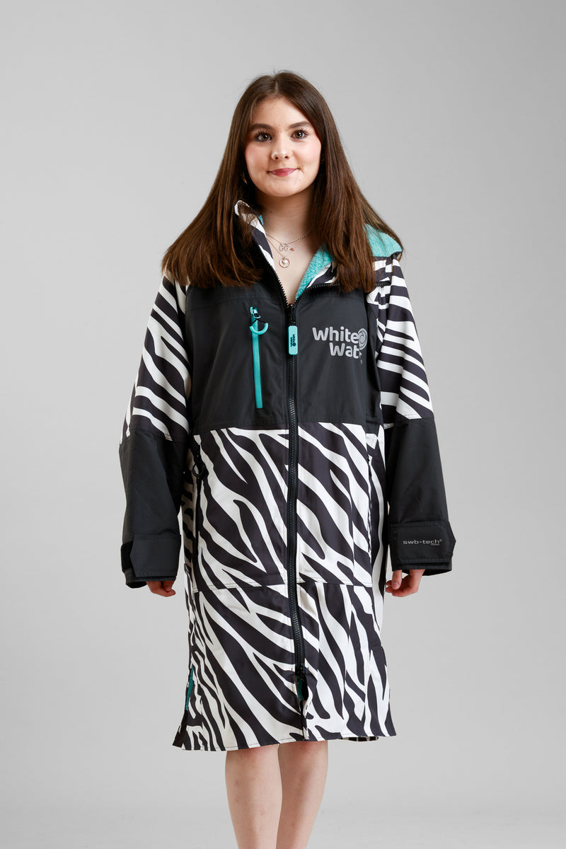 Juniors Hard Shell Robe - Zebra Print- Limited Edition